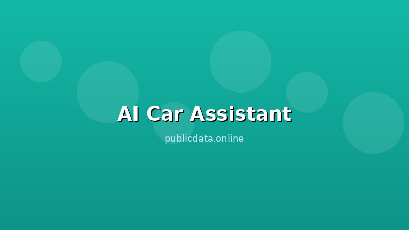 Google Gemini AI汽车助手